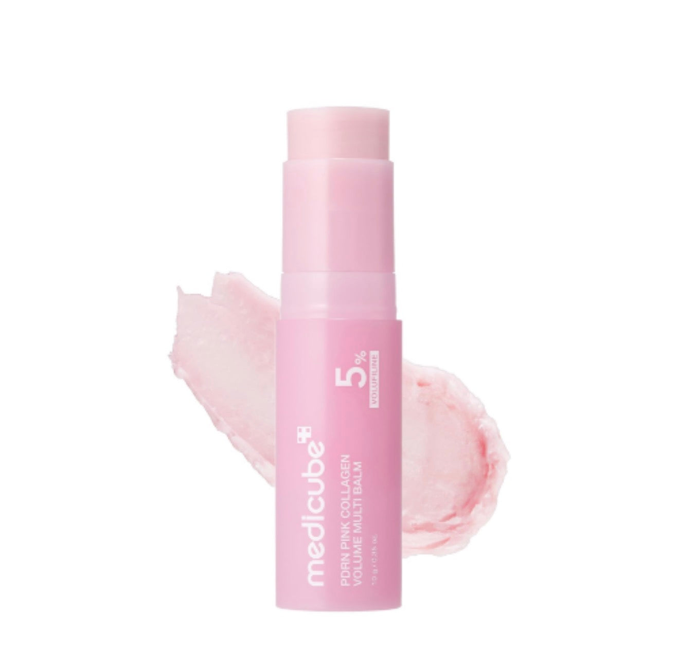 Medicube PDRN Pink Collagen Volume Multi Balm 10g face