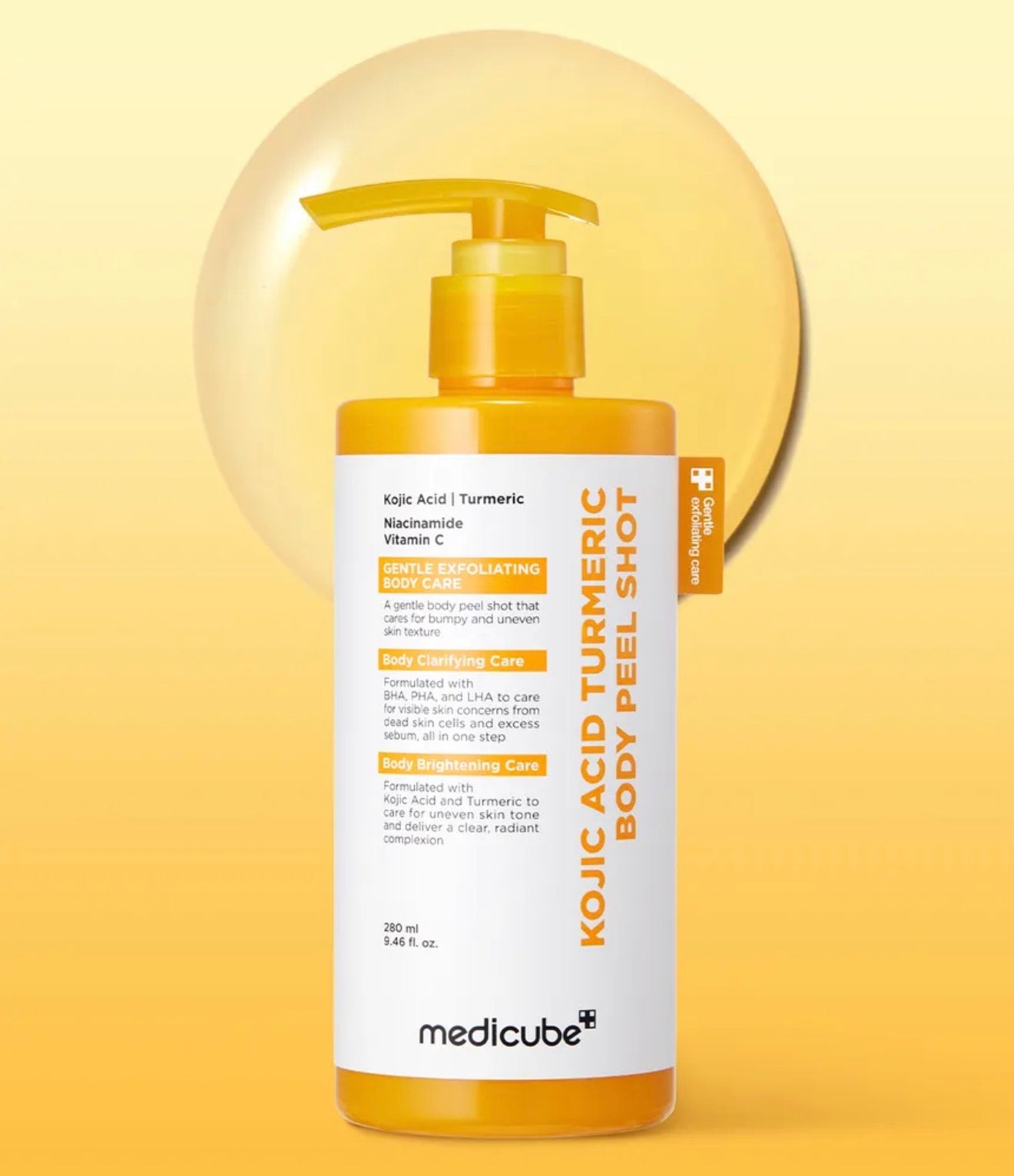 medicube - Kojic Acid Turmeric Body Peel Shot 280 ml