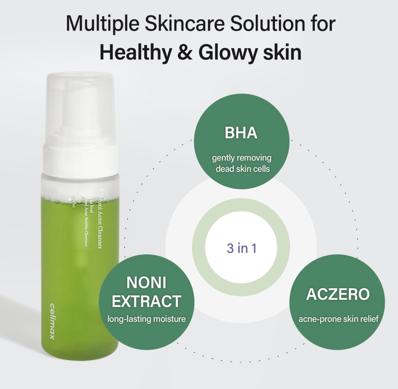 celimax Noni Acne Bubble Cleanser 155ml