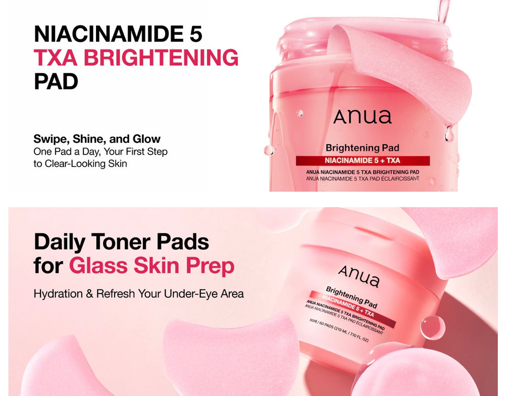 Anua Niacinamide 5 TXA Brightening Pad (60ea)