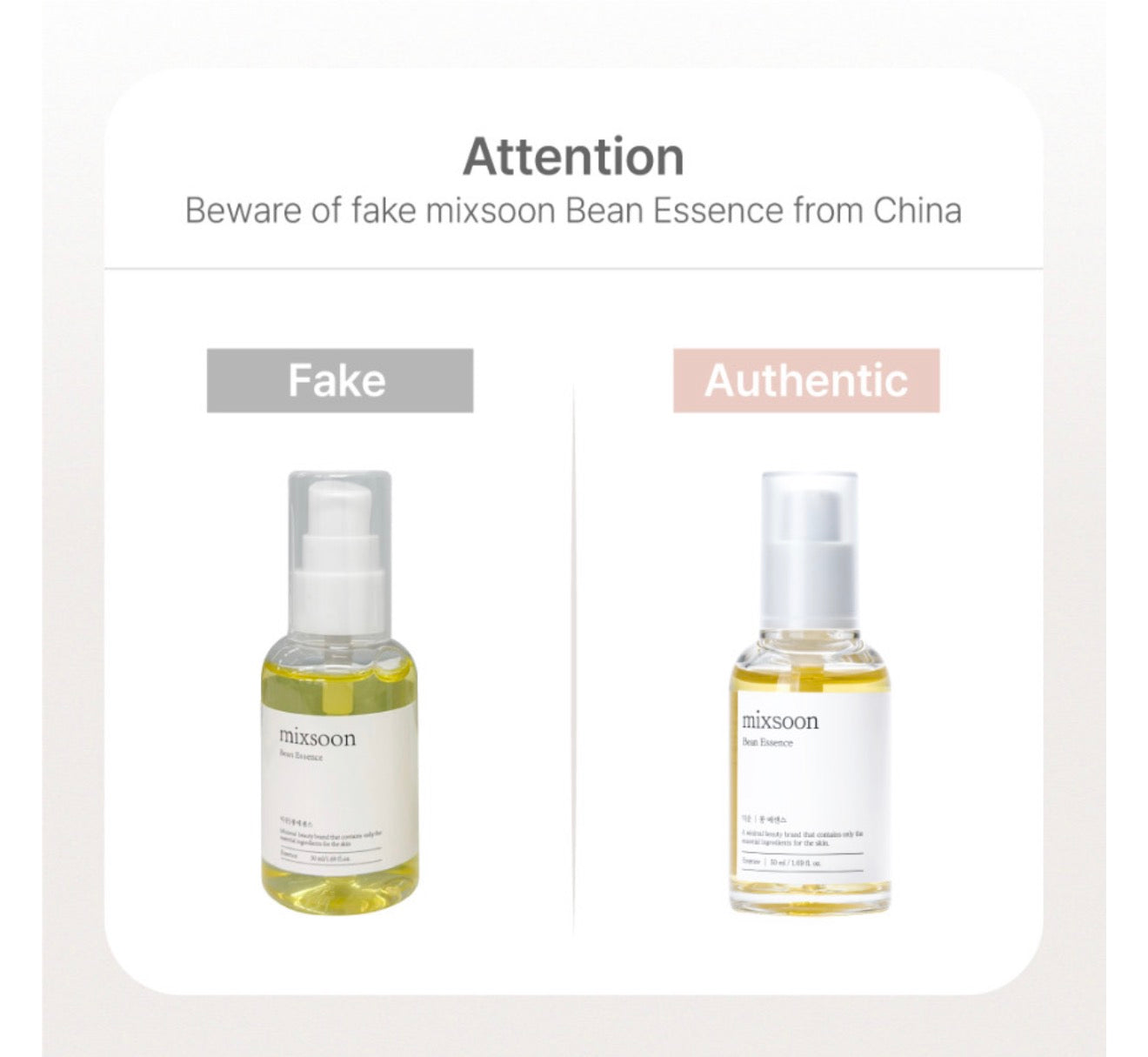 Mixsoon Bean Essence 50ml